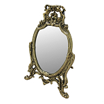 Зеркало настольное в бронзовой раме Majestic Bronze Mirrors  варинант исполнения - 1 | Loft Concept в Саратове
