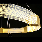 Люстра подвесная светодиодная Apolon Gold варинант исполнения - 4 | Loft Concept в Саратове