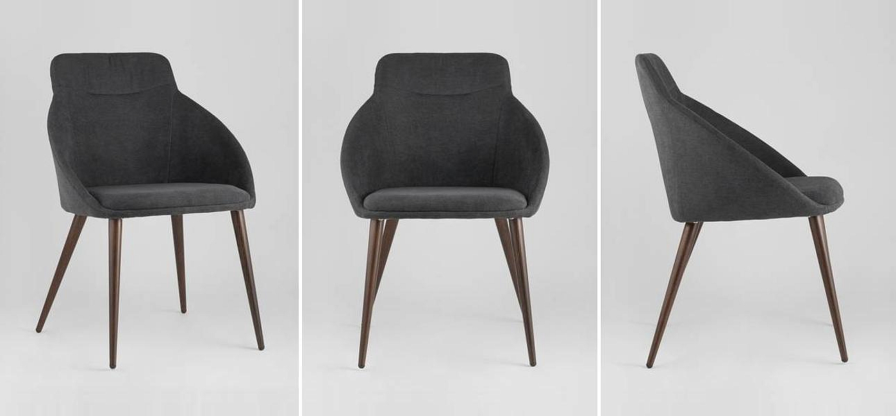 Стул Queenie Chair Серый Цвет Стул Queenie Chair Серый Цвет - Loft-Concept в Саратове