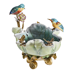 Чаша в виде листка лотоса с птицами Eden Garden варинант исполнения - 6 | Loft Concept в Саратове