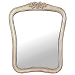 Настенное зеркало в деревянной состаренной раме Martine Wall Mirror варинант исполнения - 1 | Loft Concept в Саратове