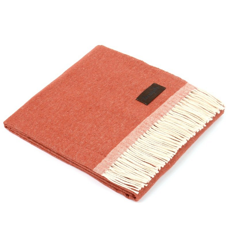 Плед SARA 2000 Marzotto Красный в Саратове | Loft Concept 