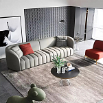 Дизайнерский журнальный стол на прозрачном основании Nofon варинант исполнения - 2 | Loft Concept в Саратове