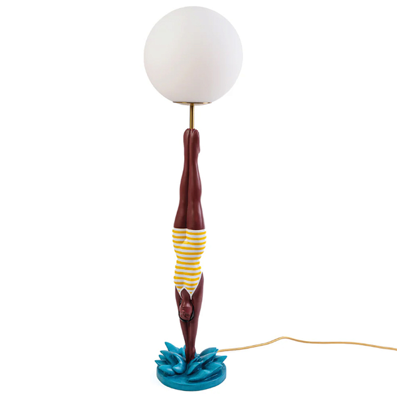 Настольная лампа Seletti Diver Red Мульти в Саратове | Loft Concept 
