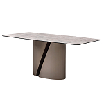 Стол обеденный керамический серый Servorios варинант исполнения - 2 | Loft Concept в Саратове