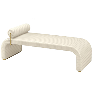 Кушетка California Milk Leather