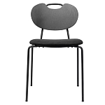 Стул с мягким сиденьем черный Stool Loft Black варинант исполнения - 1 | Loft Concept в Саратове