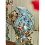 Кувшин с птичкой и  цветочным рисунком Blue Garden варинант исполнения - 5 | Loft Concept в Саратове