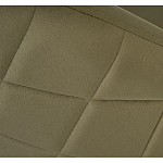 Стул велюровый хаки на золотистых металлических ножках Vendramin Chair варинант исполнения - 5 | Loft Concept в Саратове