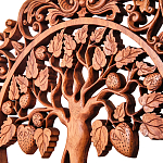 Панно из дерева LeafBerry Panel With Trees варинант исполнения - 2 | Loft Concept в Саратове