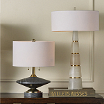 Настольная лампа с конусовидным каменным корпусом Regency варинант исполнения - 3 | Loft Concept в Саратове