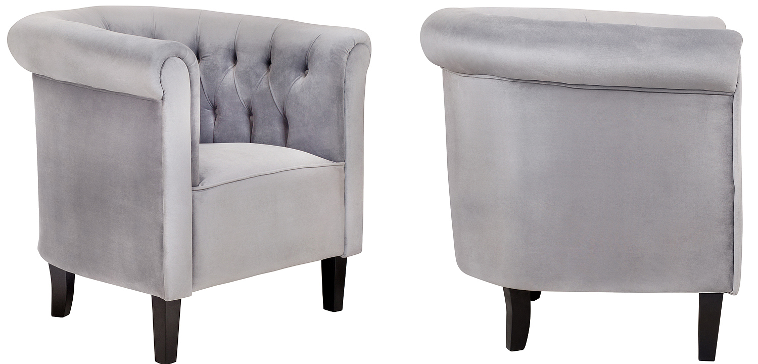 Кресло Cesare Armchair grey Кресло Cesare Armchair grey - Loft-Concept в Саратове