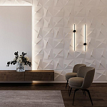 Гипсовая 3D Панель D-01 варинант исполнения - 1 | Loft Concept в Саратове