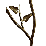 Стеллаж металлический с птичками Primavera варинант исполнения - 5 | Loft Concept в Саратове