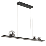 Светодиодная линейная люстра IONA Сhandelier black 103 варинант исполнения - 2 | Loft Concept в Саратове