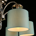 Люстра потолочная Nikoletta с бирюзовым плафоном варинант исполнения - 4 | Loft Concept в Саратове