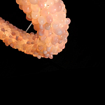 Люстра кольцевая с частичками натурального горного хрусталя Crystal Shimmer варинант исполнения - 4 | Loft Concept в Саратове