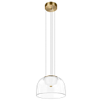 Подвесной светильник с куполообразным прозрачным стеклянным плафоном Grada Light варинант исполнения - 5 | Loft Concept в Саратове
