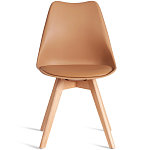 Стул с мягким сиденьем Arvika Latte варинант исполнения - 5 | Loft Concept в Саратове