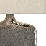 Настольная лампа керамическая с тканевым прямоугольным абажуром Flask варинант исполнения - 1 | Loft Concept в Саратове