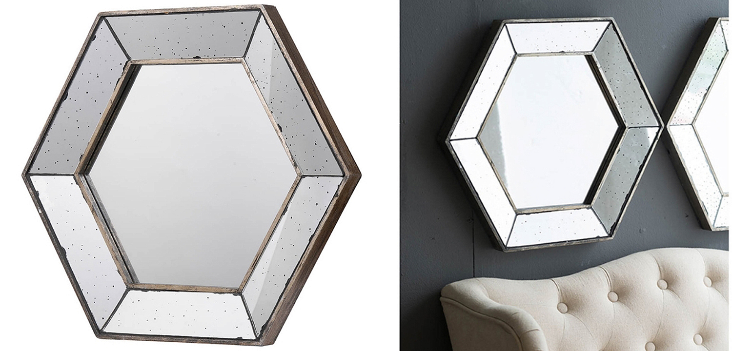 Зеркало Hexagonal Mirror Зеркало Hexagonal Mirror - Loft-Concept в Саратове