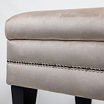 Мягкая банкетка с зоной для хранения Casket Beige варинант исполнения - 3 | Loft Concept в Саратове