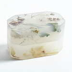 Шкатулка из эпоксидной смолы с цветами белая Epoxy Resin Flowers Box White варинант исполнения - 5 | Loft Concept в Саратове