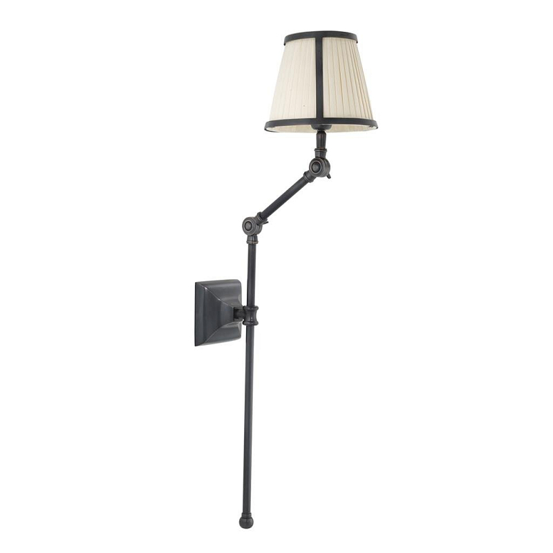 Бра Wall Lamp Brunswick Bronze Темная бронза Кремовый Черный Бра Wall Lamp Brunswick Bronze Темная бронза Кремовый Черный в Саратове | Loft Concept