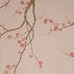 Обои ручная роспись Cherry Tree Special Colourway on Gentleman