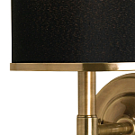 Бра с черным цилиндрическим абажуром Mid Century варинант исполнения - 1 | Loft Concept в Саратове