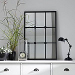 Зеркало-окно Rect Black 90 варинант исполнения - 2 | Loft Concept в Саратове