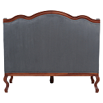 Диван двухместный из натурального бука цвета антрацит Solid Luxury варинант исполнения - 2 | Loft Concept в Саратове