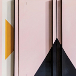 Дизайнерский комод с геометрическим рисунком Arredi варинант исполнения - 2 | Loft Concept в Саратове