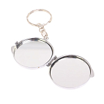 Зеркало брелок карманное двухстороннее из натурального камня Оникс Silver Stone Mirrors варинант исполнения - 6 | Loft Concept в Саратове