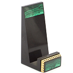 Подставка для телефона из натурального камня малахит Stone Stand варинант исполнения - 1 | Loft Concept в Саратове