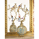 Бронзовый подсвечник Птичий рай Flora варинант исполнения - 5 | Loft Concept в Саратове