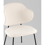 Стул Bellamy букле молочный варинант исполнения - 2 | Loft Concept в Саратове