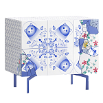 Тумба на синих ножках Grande Re Rblue варинант исполнения - 1 | Loft Concept в Саратове