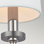 Бра для ванных комнат с белым тканевым цилиндрическим плафоном Feiss варинант исполнения - 2 | Loft Concept в Саратове