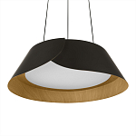 Подвесной светильник круглый с контрастной внутренней отделкой Assol Сup варинант исполнения - 3 | Loft Concept в Саратове