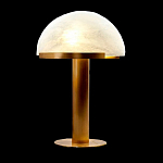 Настольная лампа c абажуром в форме купола из натурального камня  Heavenly Harmony варинант исполнения - 1 | Loft Concept в Саратове