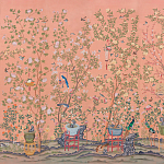 Обои ручная роспись Belvoir Apricot  варинант исполнения - 1 | Loft Concept в Саратове