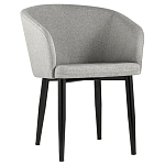 Мягкое кресло на металлических ножках Shaggy Grey варинант исполнения - 1 | Loft Concept в Саратове