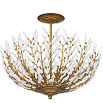 Потолочный светильник в форме цветка Hanging Flowers варинант исполнения - 2 | Loft Concept в Саратове