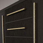 Буфет Primo с тремя ящиками и двумя фасадами Темный орех варинант исполнения - 7 | Loft Concept в Саратове