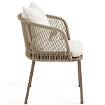 Кресло уличное Bonnie Beige Chair варинант исполнения - 3 | Loft Concept в Саратове