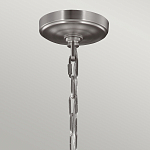 Люстра двухъярусная с белыми матовыми стеклянными плафонами в форме винных бокалов Feiss варинант исполнения - 6 | Loft Concept в Саратове