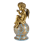 Фигурка Ангел с флейтой на шаре Seraphic варинант исполнения - 2 | Loft Concept в Саратове