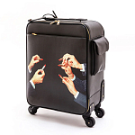 Чемодан дорожный SELETTI Travel Kit Trolley Lipstick Black варинант исполнения - 3 | Loft Concept в Саратове