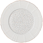 Обеденный сервиз белого цвета из фарфора на 6 персон 23 предмета Floral Charm варинант исполнения - 1 | Loft Concept в Саратове